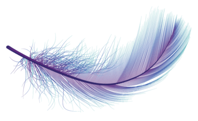 feather-blue